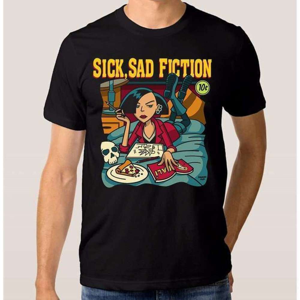 Jane Lane Daria 90S Grunge Sarcasm Cartoon Fan T-Shirt